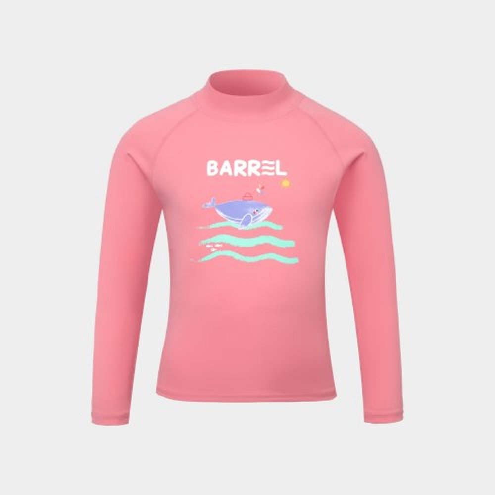 韩国直邮BARREL 儿童时尚防晒服KIDS RESORT WHALE RASH GUARD RO - 图2