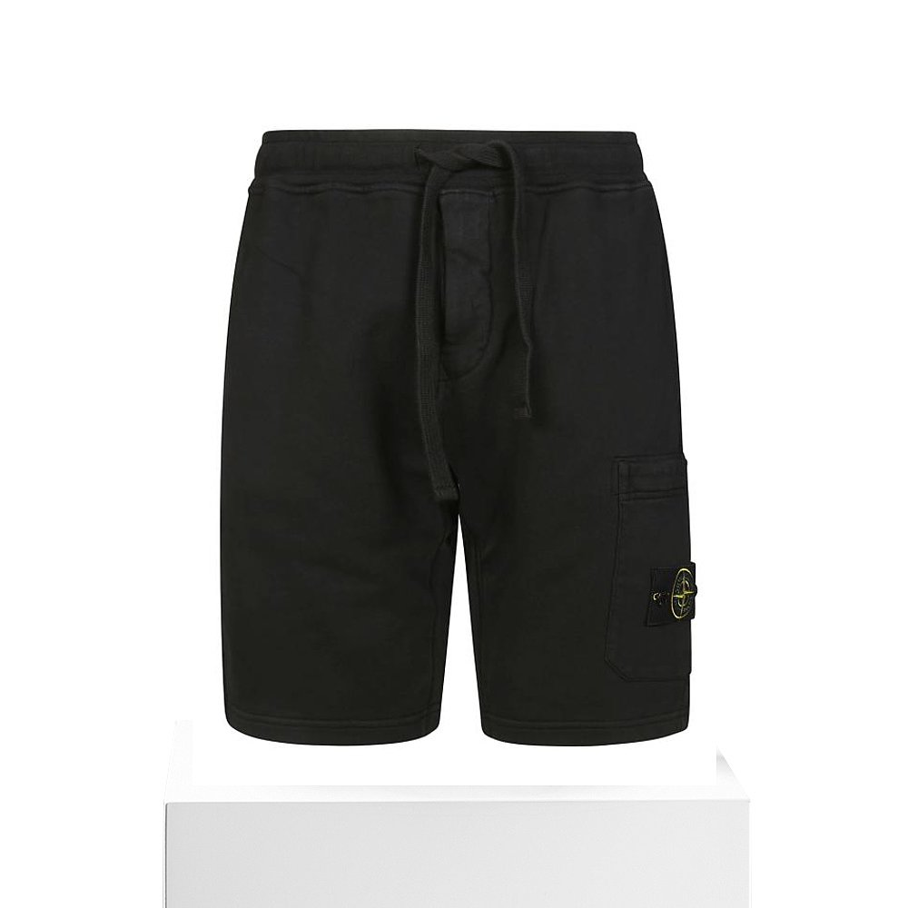 韩国直邮STONE ISLAND24SS牛仔直筒裤男801564651 BLACK - 图3