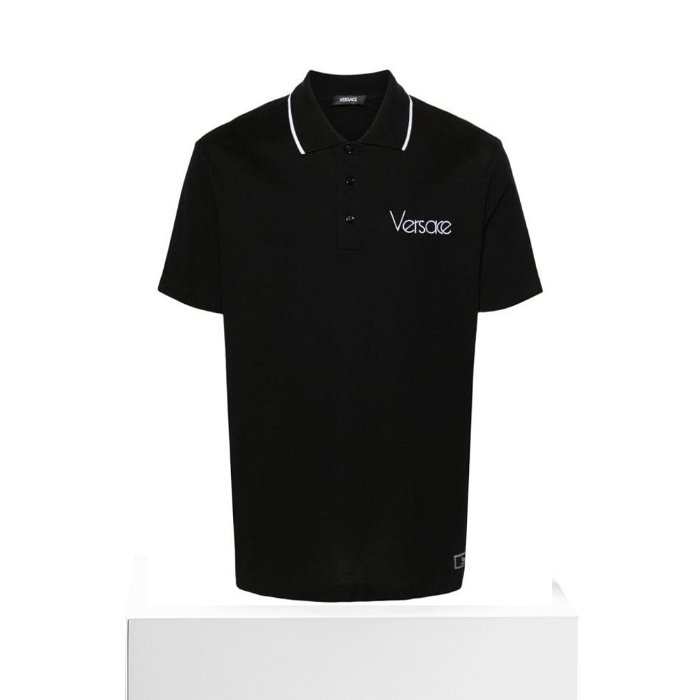 韩国直邮VERSACE24SS长袖T恤男1013906 1A10624 1B000BLACK - 图3