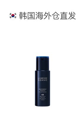 韩国直邮LANEIGE 男士面部乳霜 蓝色能量精华乳液 EX 125ml 男士