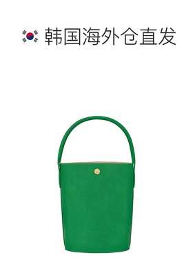 【韩国直邮】LONGCHAMP/珑骧 女包纯色简约大容量水桶包 绿色 101