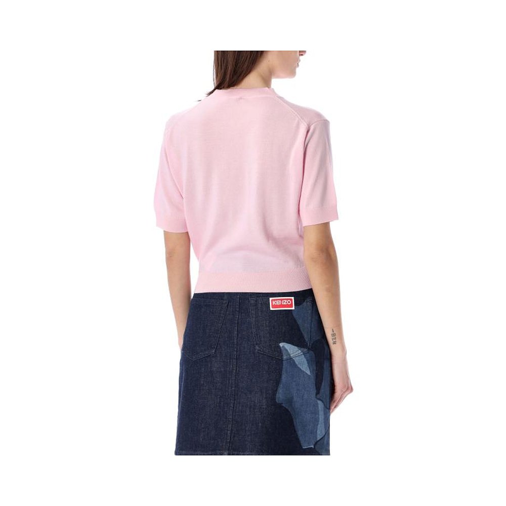 韩国直邮KENZO24SS毛衣女24PFE52PU3833LB 34 FADED PINK-图0