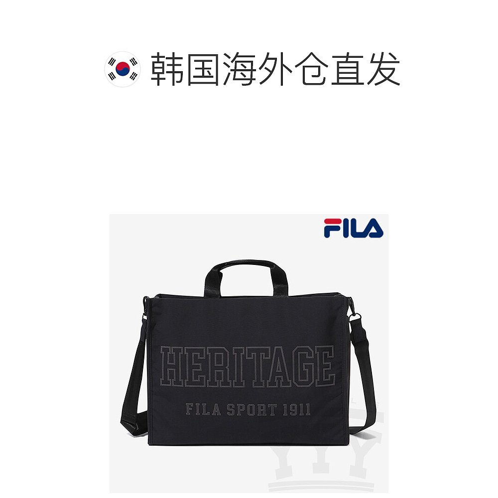 韩国直邮Fila 单肩包 [FILA] 女士 时尚 大手提包 FS3BCF6312F 黑 - 图1