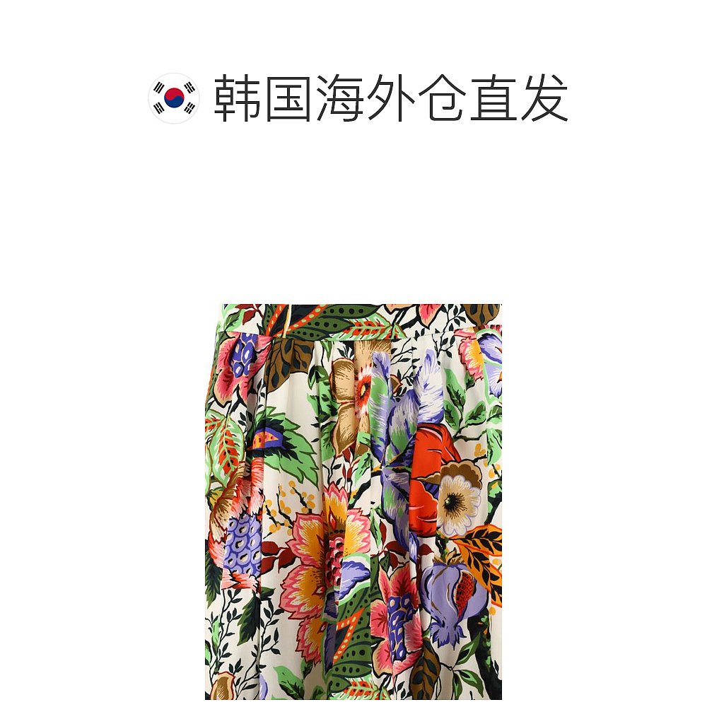 韩国直邮ETRO24SS中长裙女WRFA001599SP520X0800White - 图1