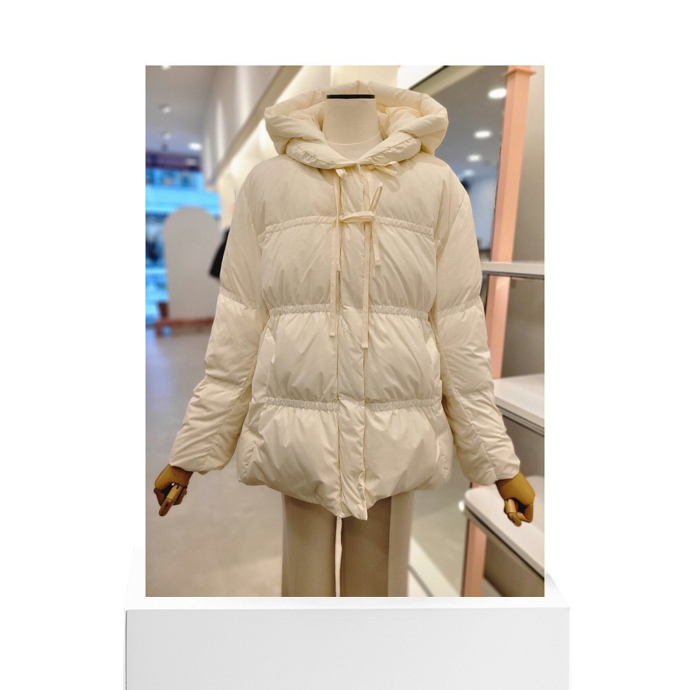 韩国直邮[ITMICHAA] 女性飘带鹅毛羽绒外套 (ITOBWPD370) - 图3