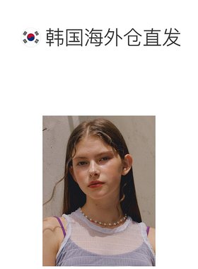 韩国直邮VINTAGE HOLLYWOOD 女士项链402881 Pearl n Crystal Bead