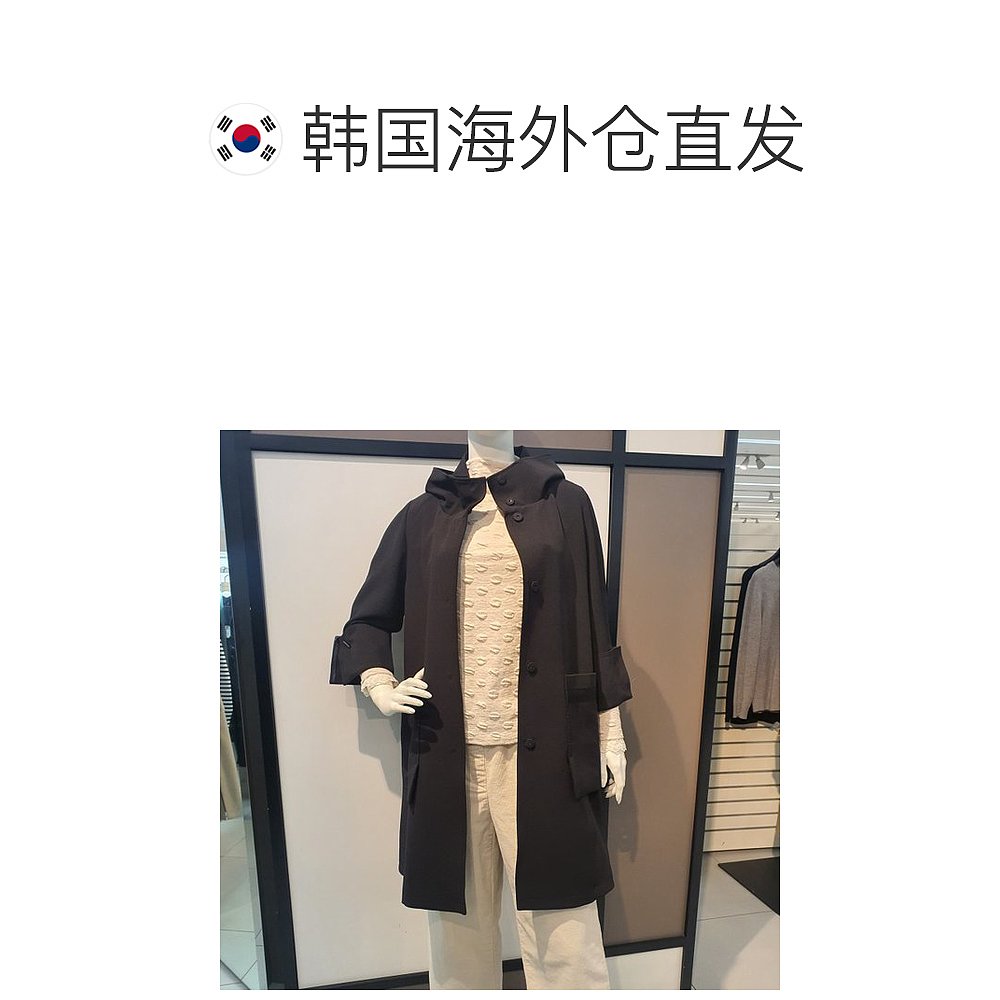 韩国直邮ANSICH 风衣 Galleria/Trench Coat/AG1BR5130 - 图1