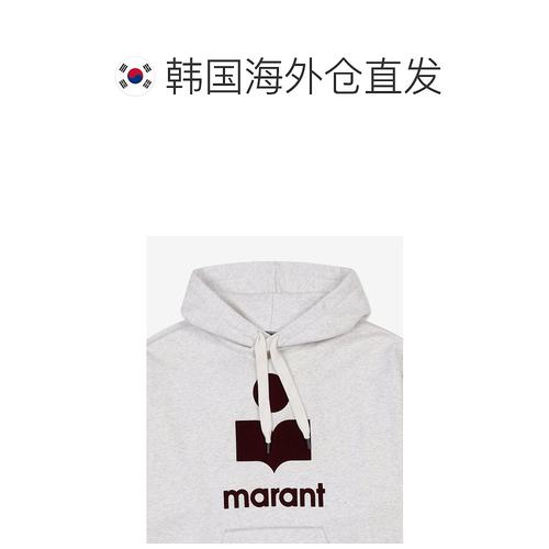 韩国直邮ISABEL MARANT SW005522H014H23ECMILEY HOODIE男士卫衣-图1