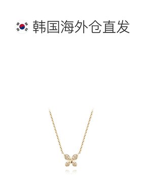 韩国直邮STONEHENGE 女士项链 SAG-25A76F-N4YD040 14k吊坠锁骨链