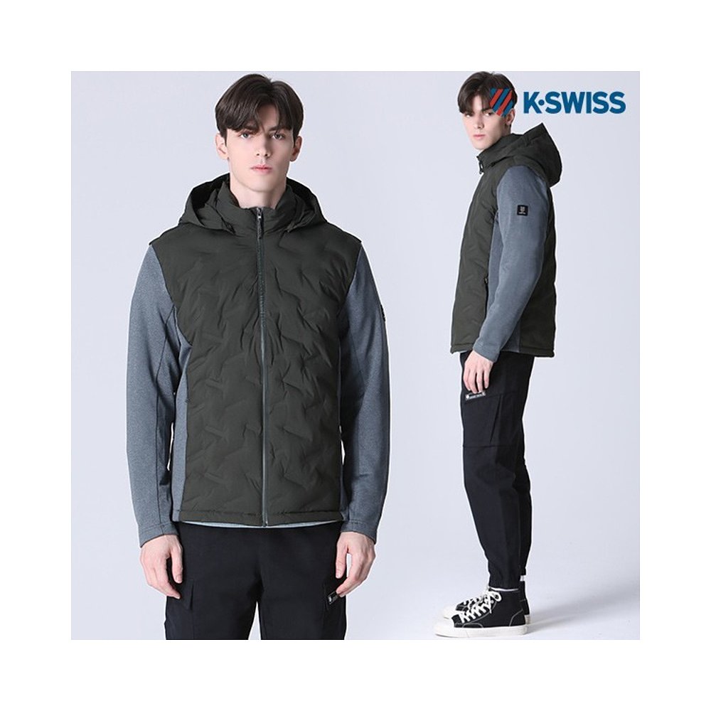 韩国直邮K.Swiss风衣[K-SWISS] K-SWISS管型功能性训练服填-图0