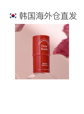 韩国直邮OLIVE YOUNG专享 DAILY COMMA固体香膏 红色玫瑰香 正品