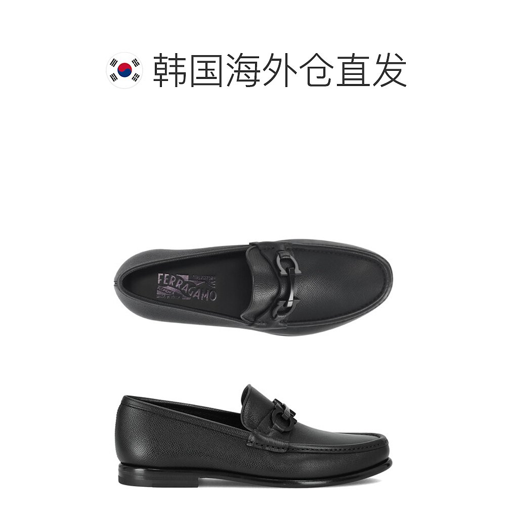 韩国直邮[Ferragamo] CROWN NERO 688525 男士 乐福鞋 - 图1