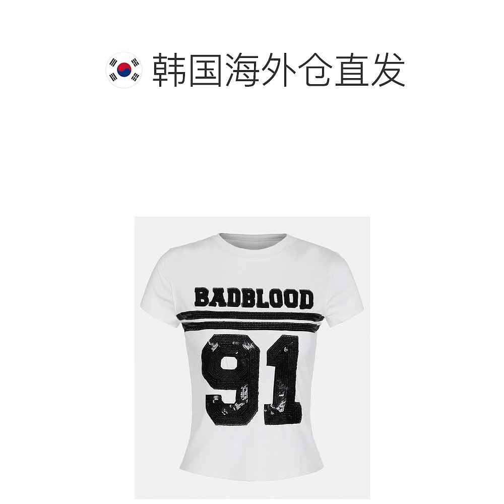 韩国直邮BADBLOOD 正品女装T恤w-tee23-037 - 图1