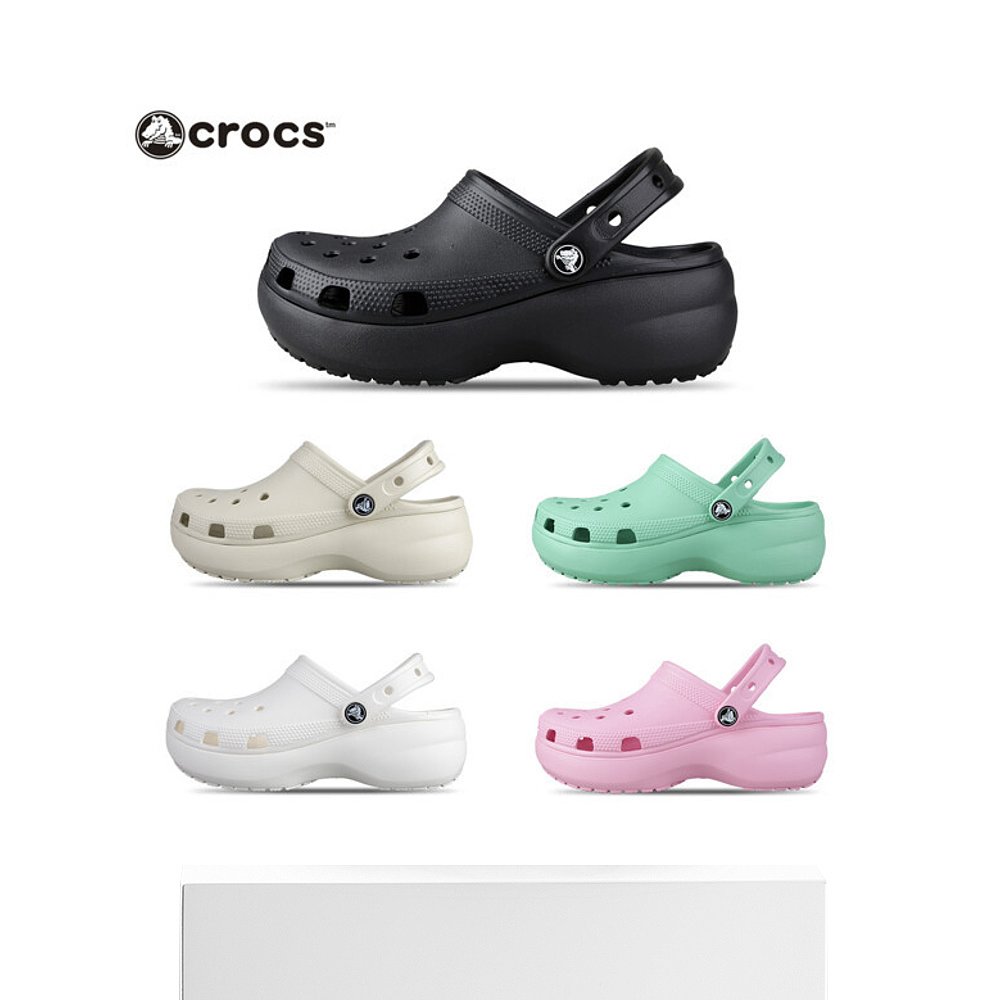 韩国直邮Crocs 运动沙滩鞋/凉鞋 [CROCS] 女性古典式拖鞋 4种选1