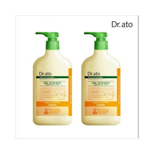 韩国直邮Dr.ato保宁爱托宝宝婴儿全身乳液500ml*2瓶低刺激多效保 - 图0