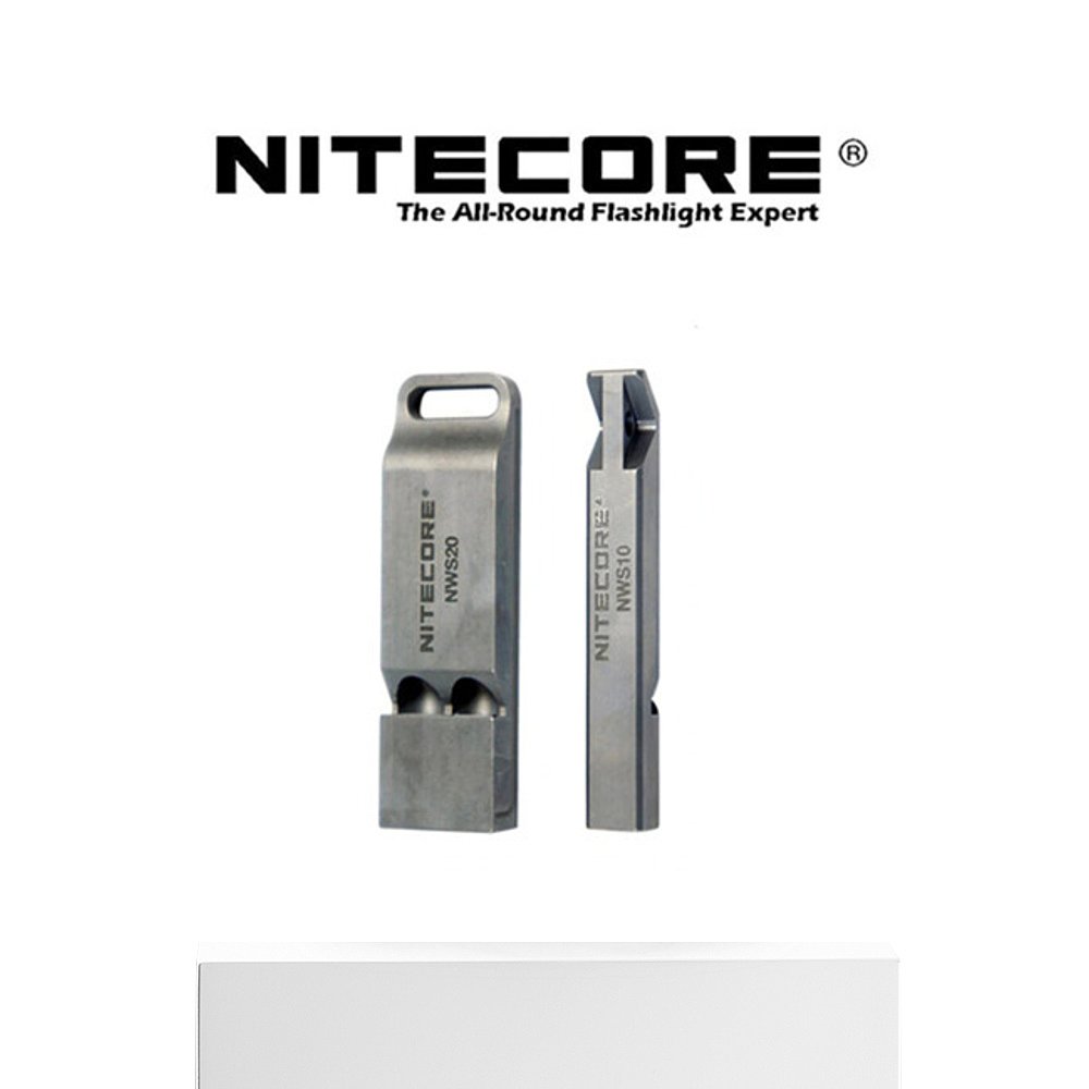 韩国直邮NITECORE Titanium NWS10& NWS20钛哨-图3