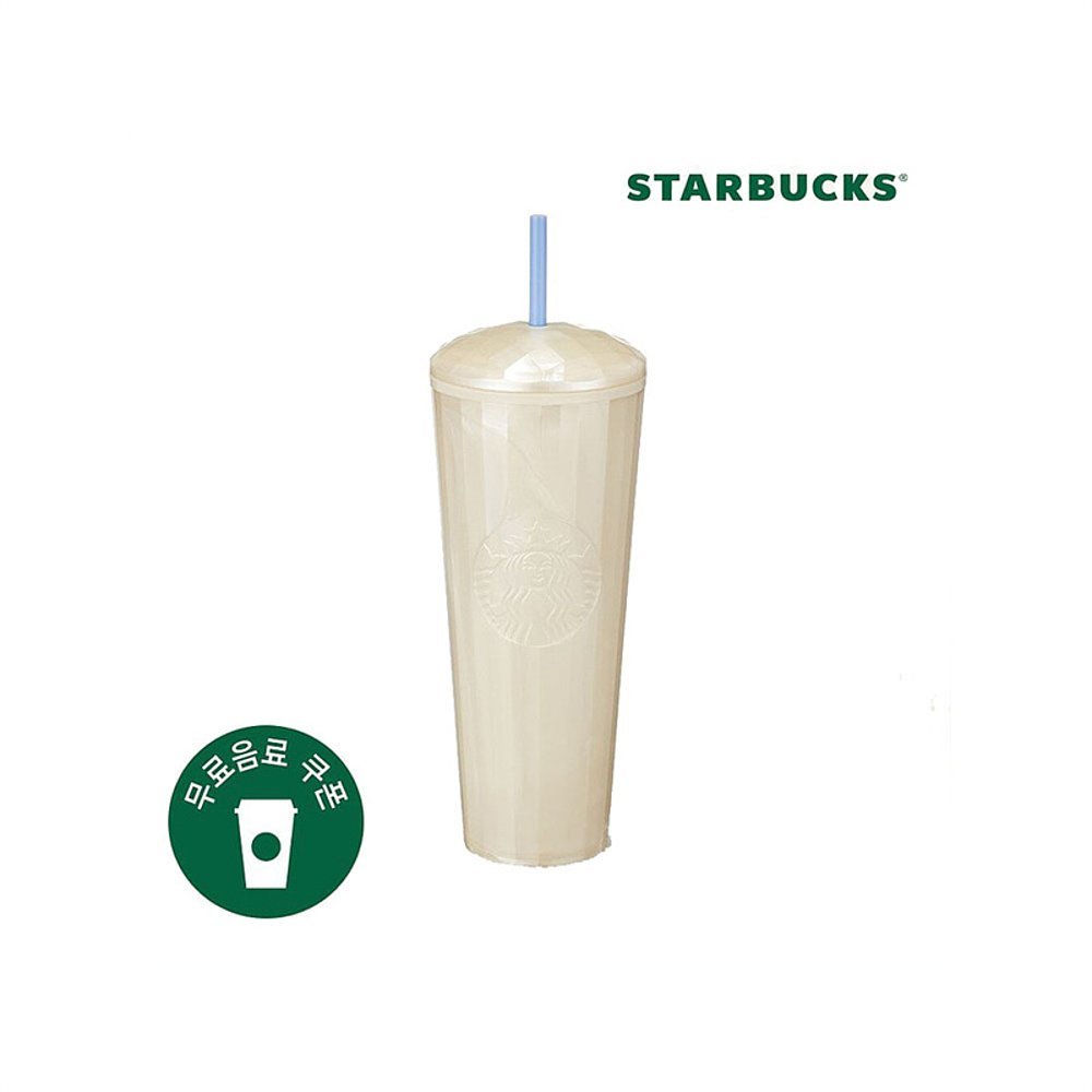 韩国直邮STARBUCKS星巴克大容量吸管杯保温制冷桌面杯杯子710ml