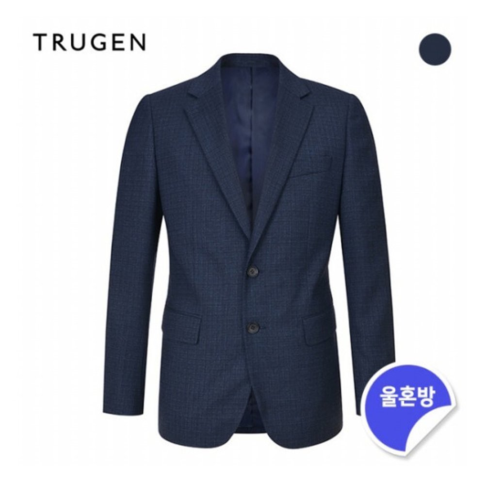 韩国直邮Trugen 毛呢大衣 [TRUGEN] 格纹 质地 套装 夹克 (TG8W0- - 图2