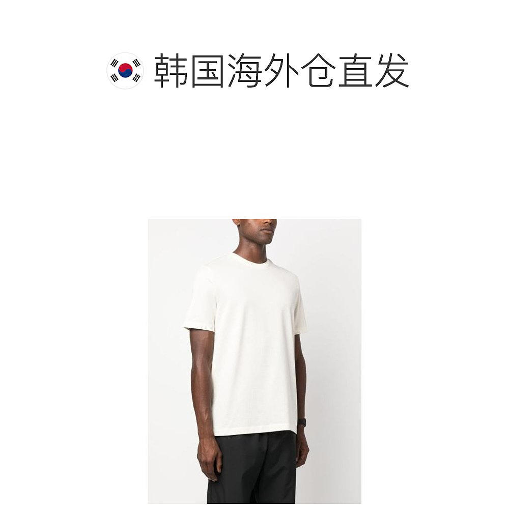 韩国直邮HUGO BOSS23SS短袖T恤男216191 6098192NEUTRALS-图1