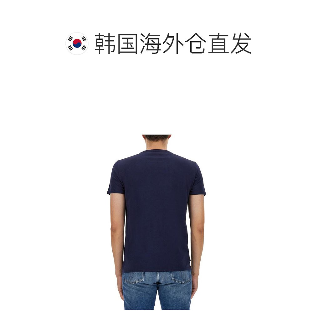 韩国直邮LACOSTE23FW短袖T恤男TH6709 166BLUE - 图1