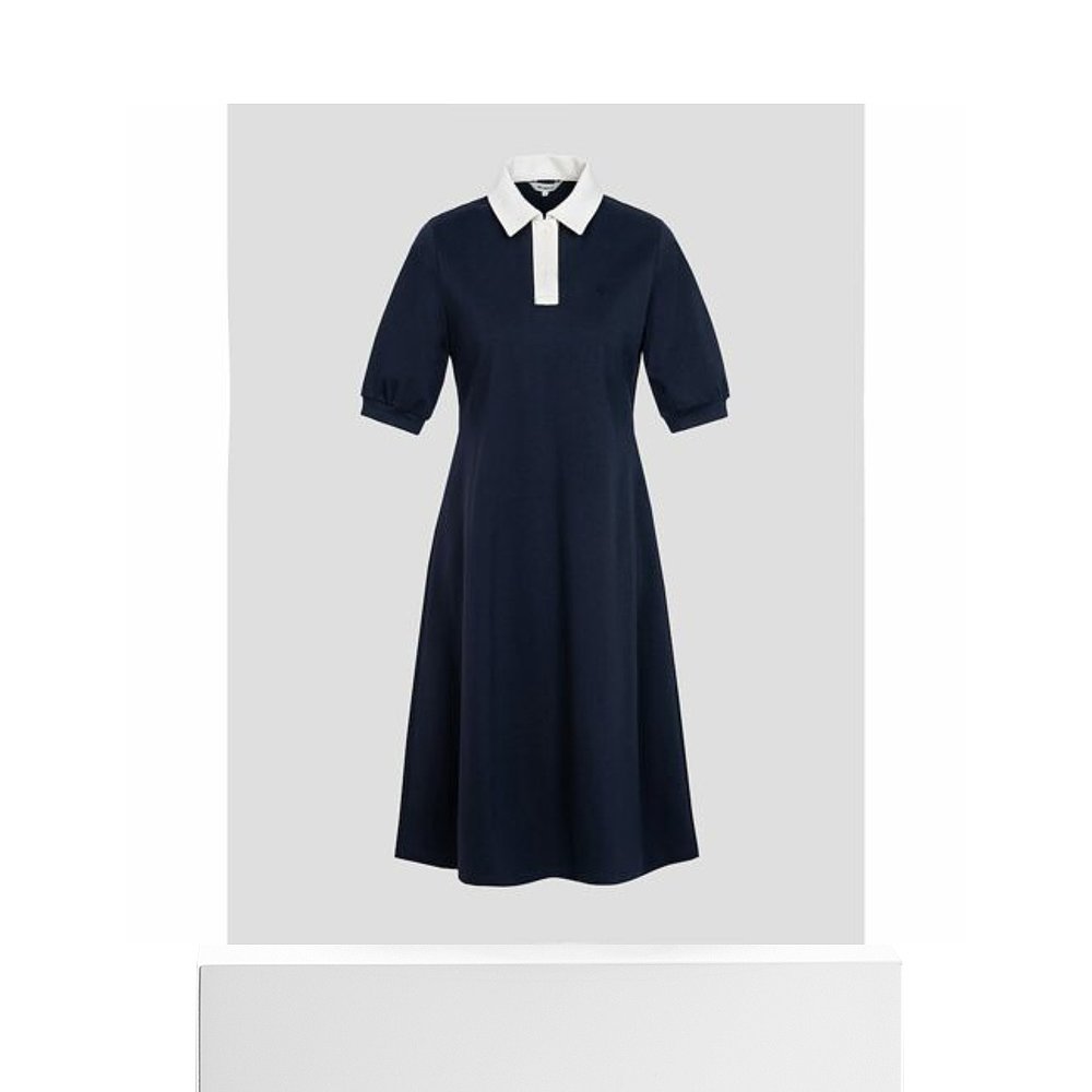 韩国直邮[BEANBPLE LADIES] 汗布 A线条 连衣裙 (BF3471C50R) - 图3