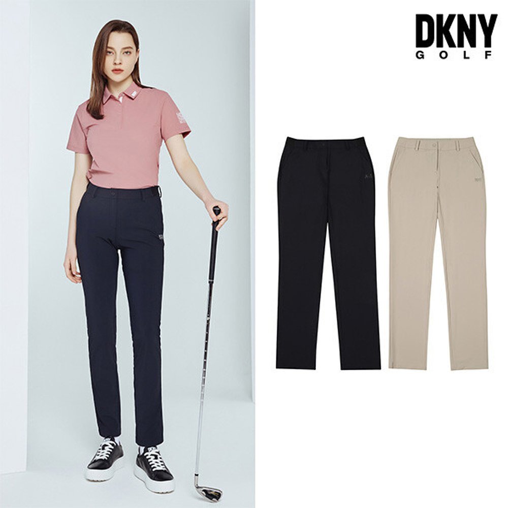 韩国直邮DKNY高尔夫服装 GOLF 24SS Pants Women 2 Colors Pick-图2