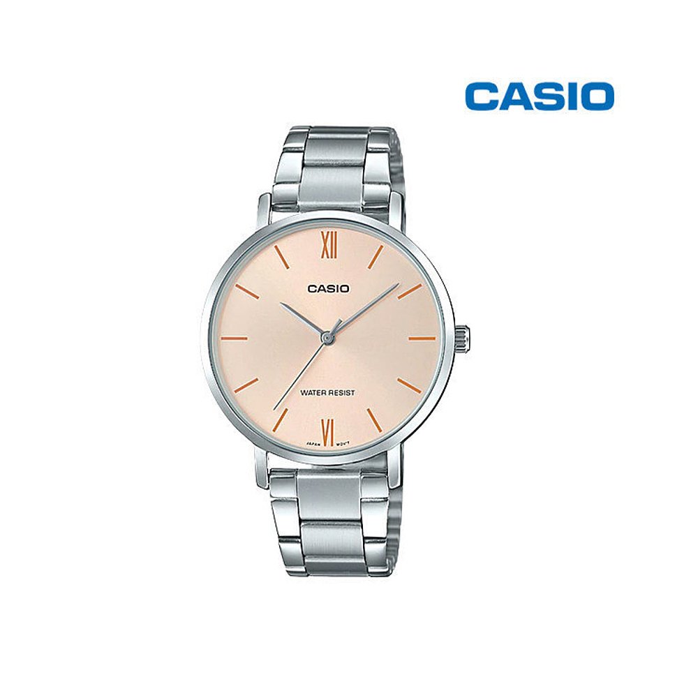 韩国直邮Casio 怀表 [CASIO] 正品 金属 手腕手表 LTP-VT01D-4B - 图0