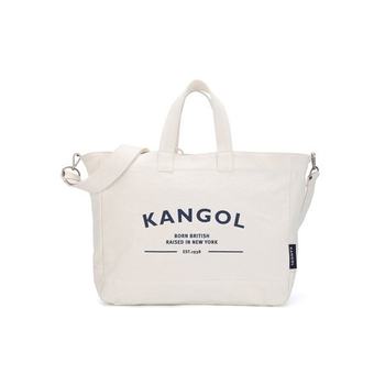 Korean direct mail ຖົງບ່າ Kangol [GALLIA] KANGOL BIO canvas handbag ຂະຫນາດໃຫຍ່ຂະຫນາດໃຫຍ່ຂະຫນາດໃຫຍ່