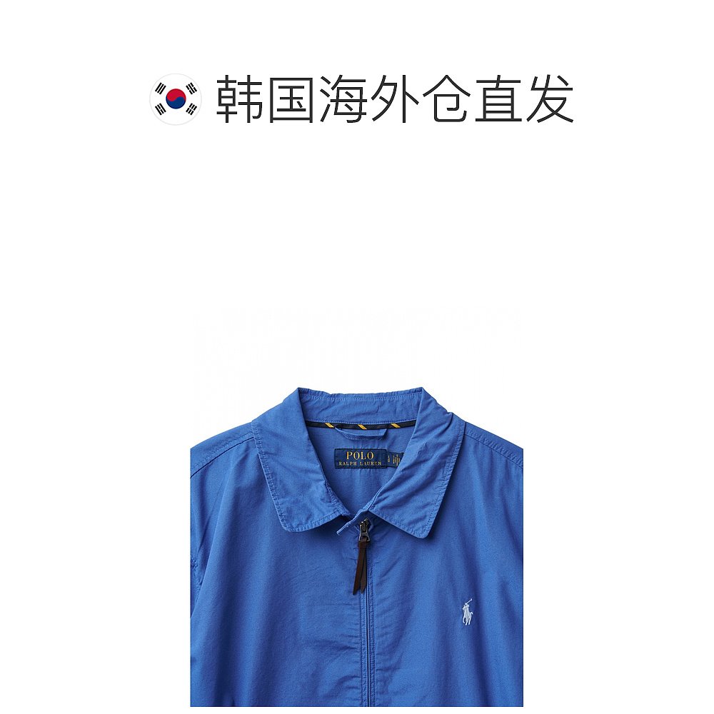 韩国直邮Polo Ralph Lauren夹克衫男女款蓝色防水保暖防风简约