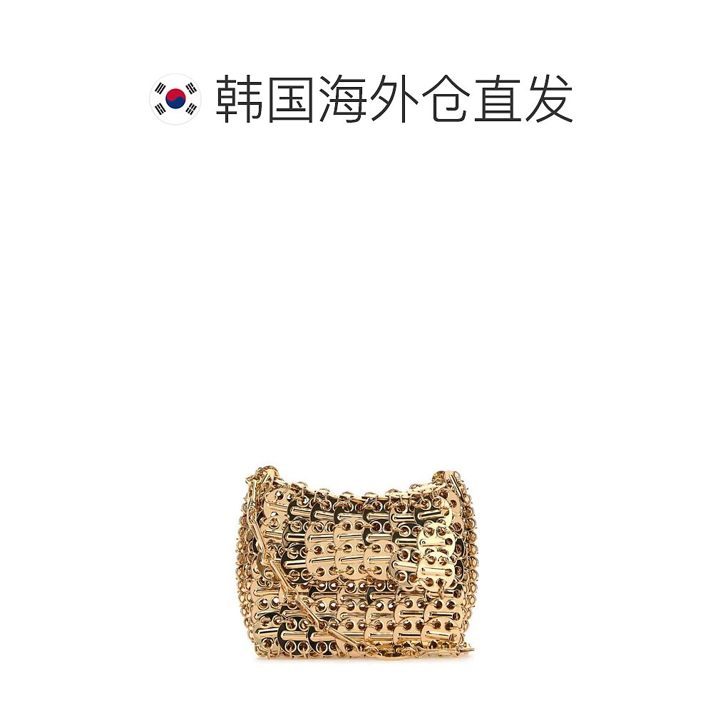 韩国直邮PACO RABANNE23FW单肩包女23HSS0395MET002 P711GOLD-图1