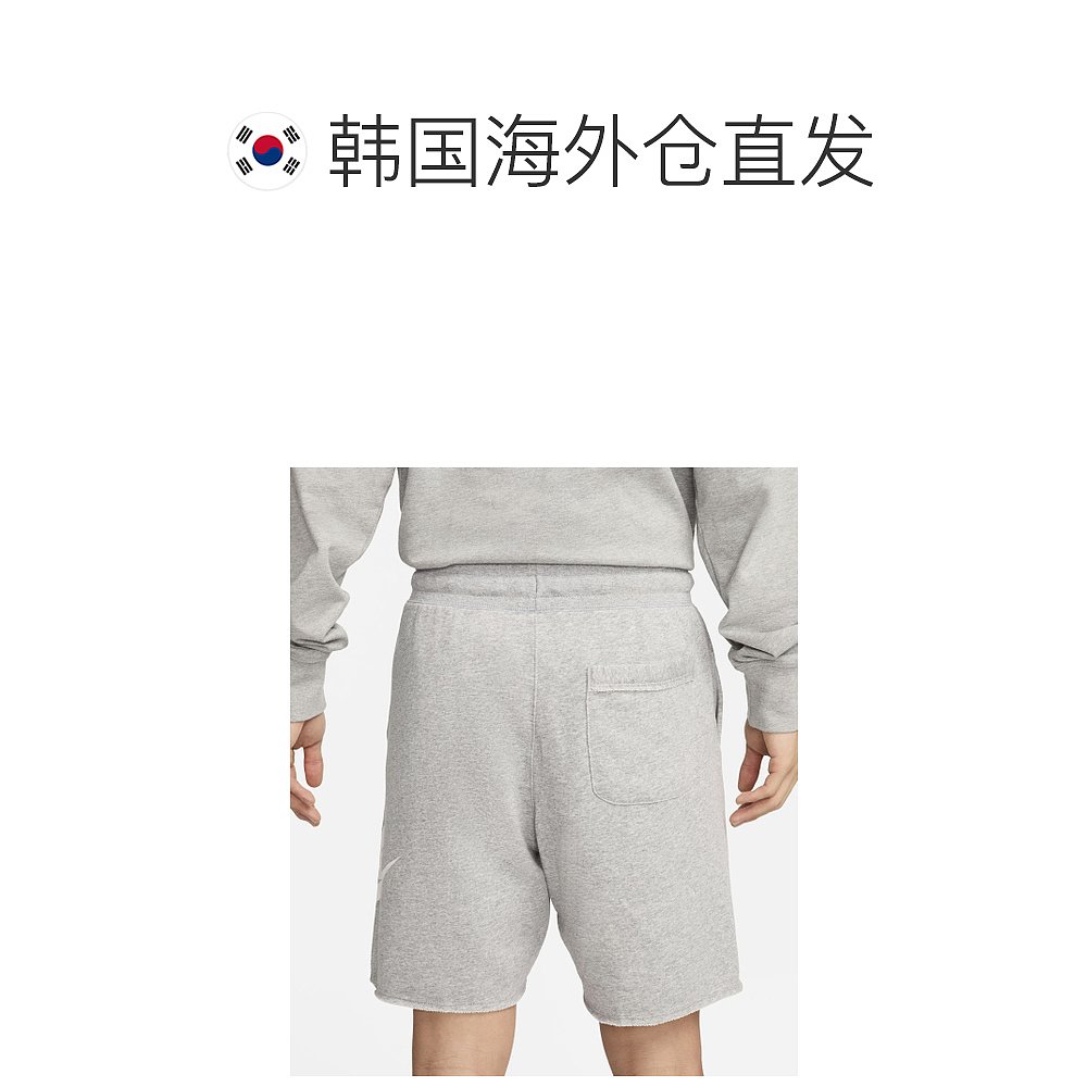 韩国直邮NIKE 男士短裤M NK CLUB ALUMNI HBR FT SHORT - DK GREY - 图1