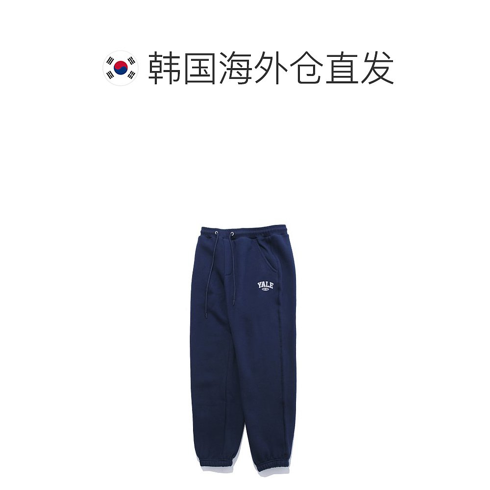 韩国直邮YALE(23FW) 2 TONE ARCH SWEAT PANTS NAVY运动裤YA10PT-图1