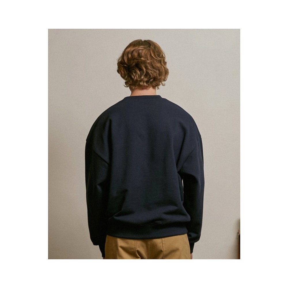 韩国直邮AECA 男士卫衣AWCMFWBBTSSOV002A5LB OVERSIZE TEAM AECA - 图0