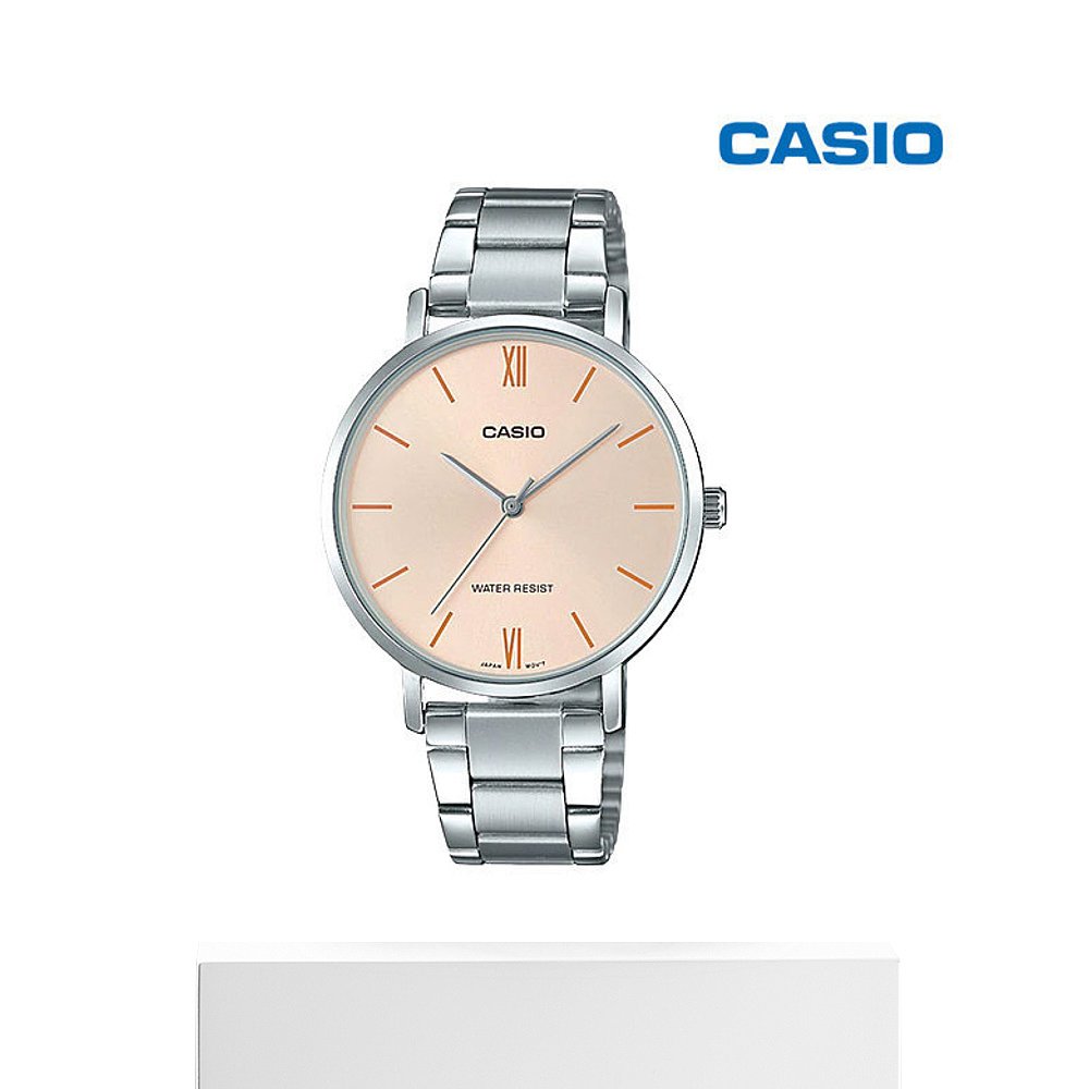 韩国直邮Casio 怀表 [CASIO] 正品 金属 手腕手表 LTP-VT01D-4B - 图3