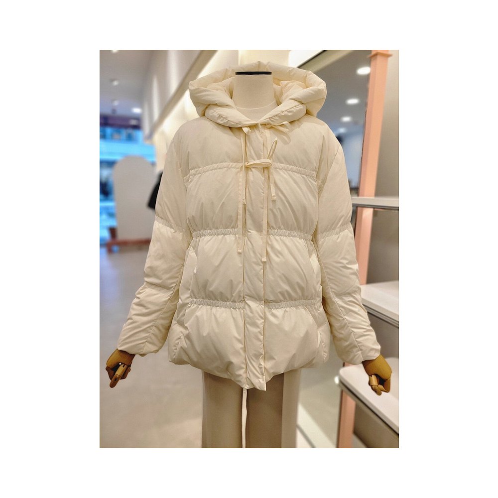 韩国直邮[ITMICHAA] 女性飘带鹅毛羽绒外套 (ITOBWPD370) - 图0