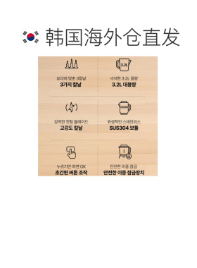 韩国直邮Hanil韩一电动搅拌机绞肉家用厨房多功能辅食料理机SHMF-