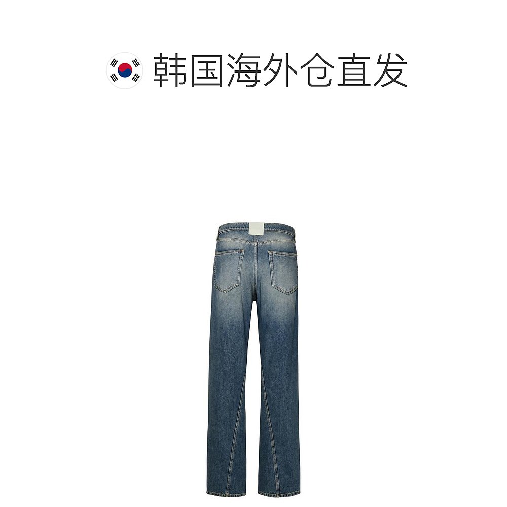 韩国直邮LANVIN24SS牛仔直筒裤男RM TR0051 D069 P2422 Light Blu - 图1