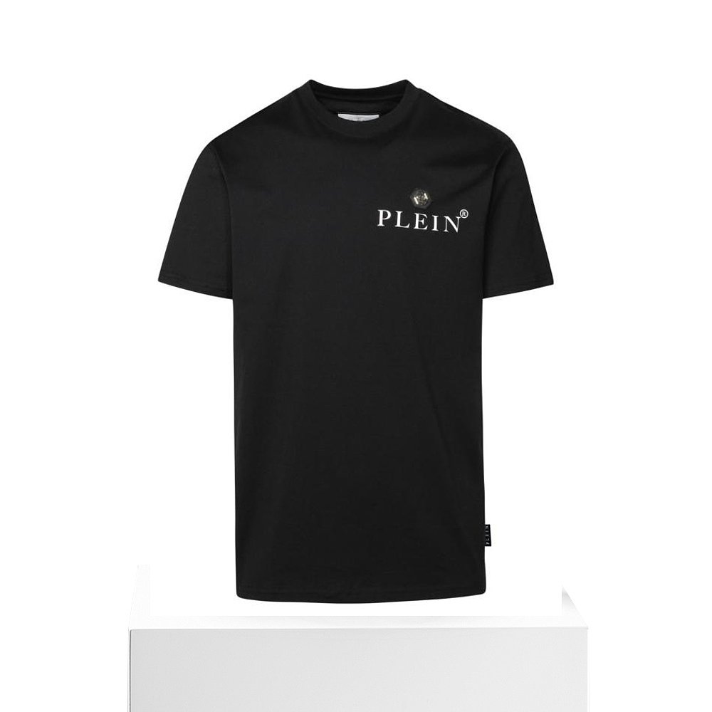 韩国直邮PHILIPP PLEIN24SS长袖T恤男SACC MTK 5697 PJY002N02BLA - 图3