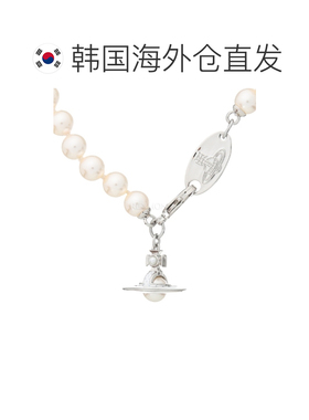 韩国直邮vivienne westwood西太后立体土星吊坠珍珠项链轻奢小众