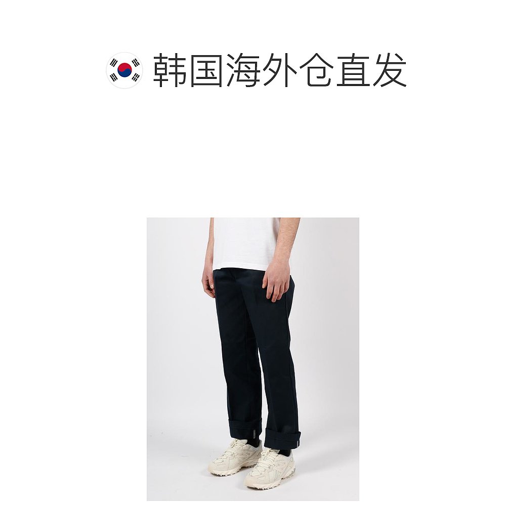 韩国直邮DICKIES23SS直筒裤男DK0A4XK6DNX1DNX1 DARK NAVY - 图1