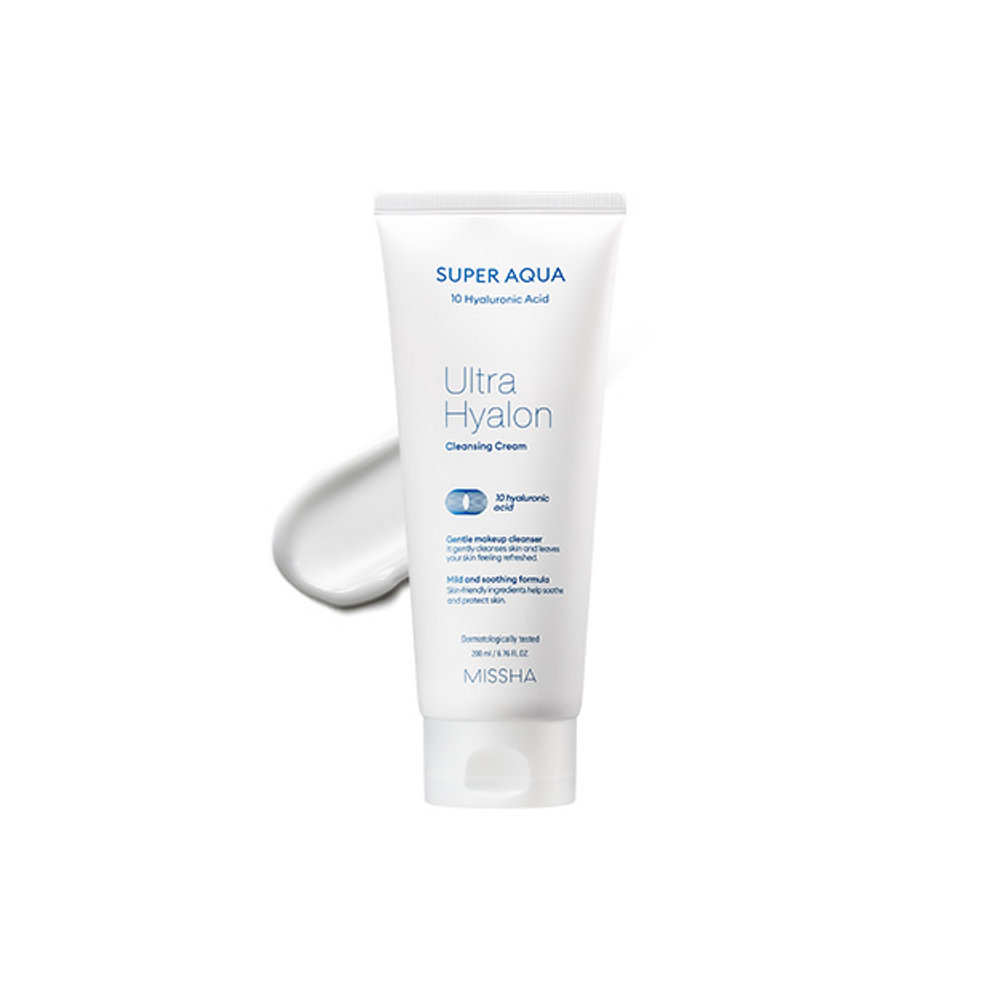 韩国直邮[Missha] Super Aqua Ultra  Cleansing Foam 200洁面 - 图0