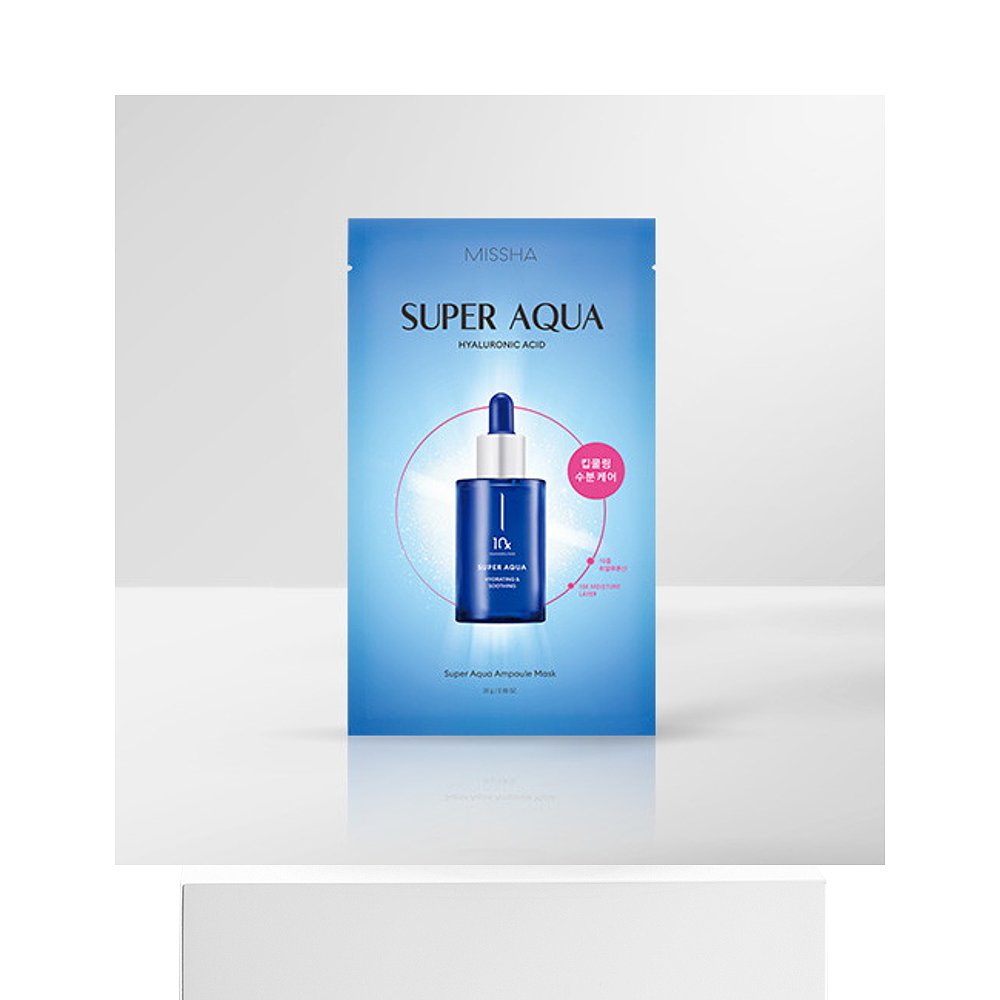 韩国直邮[missha] [missha] Super Aqua Ampoule Mask 28g - 图3