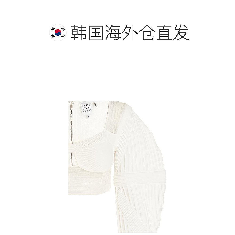 韩国直邮HERVE LEGER23SS短袖T恤女COR1429515902White - 图1