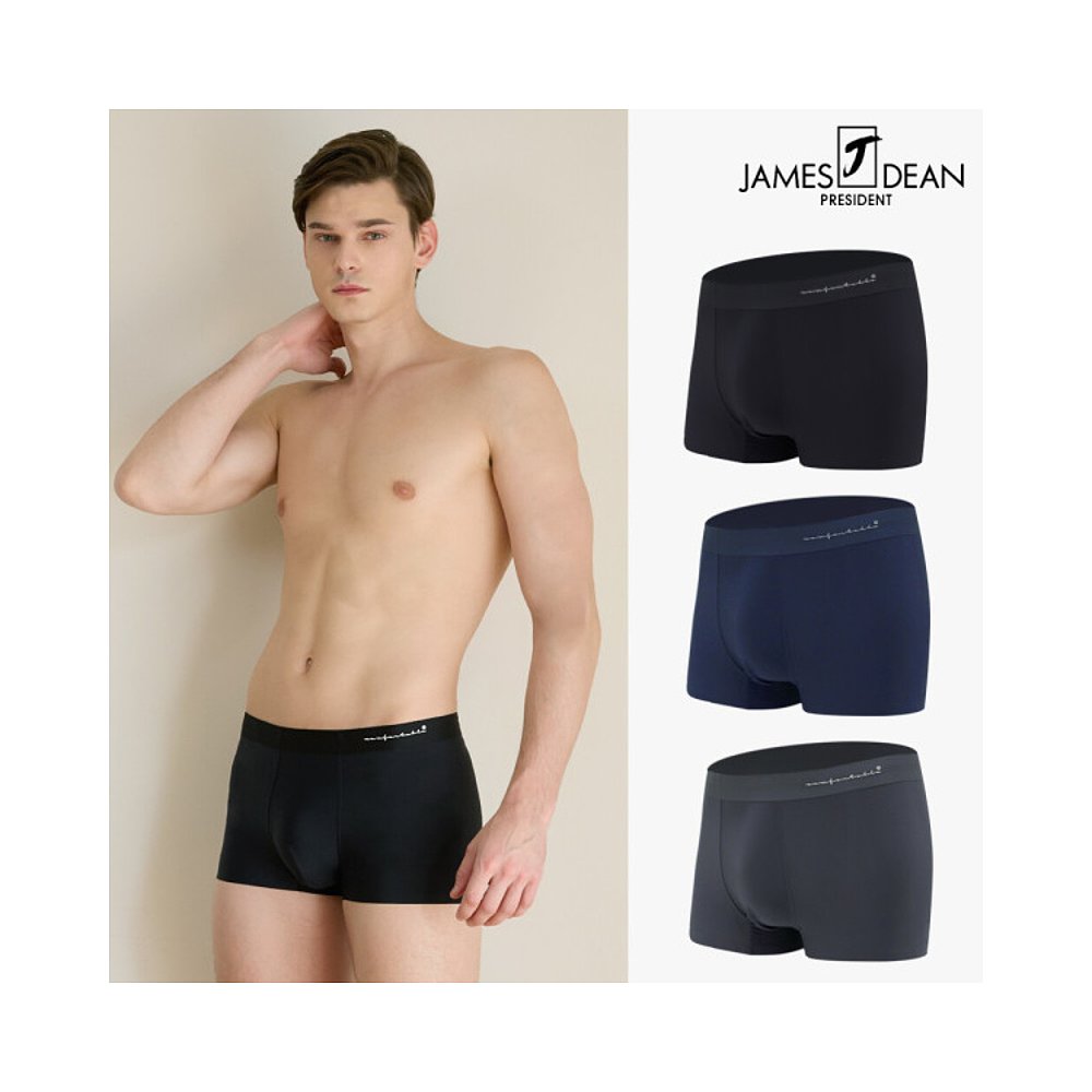 韩国直邮James Dean 卫裤 Mens Briefs/Seamless/Soft/Boxer Brie - 图0