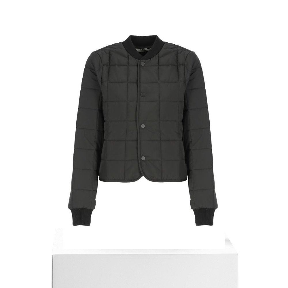 韩国直邮RAINS24SS夹克女RA18230 LINER W BOMBER JACKET BLABlac - 图3