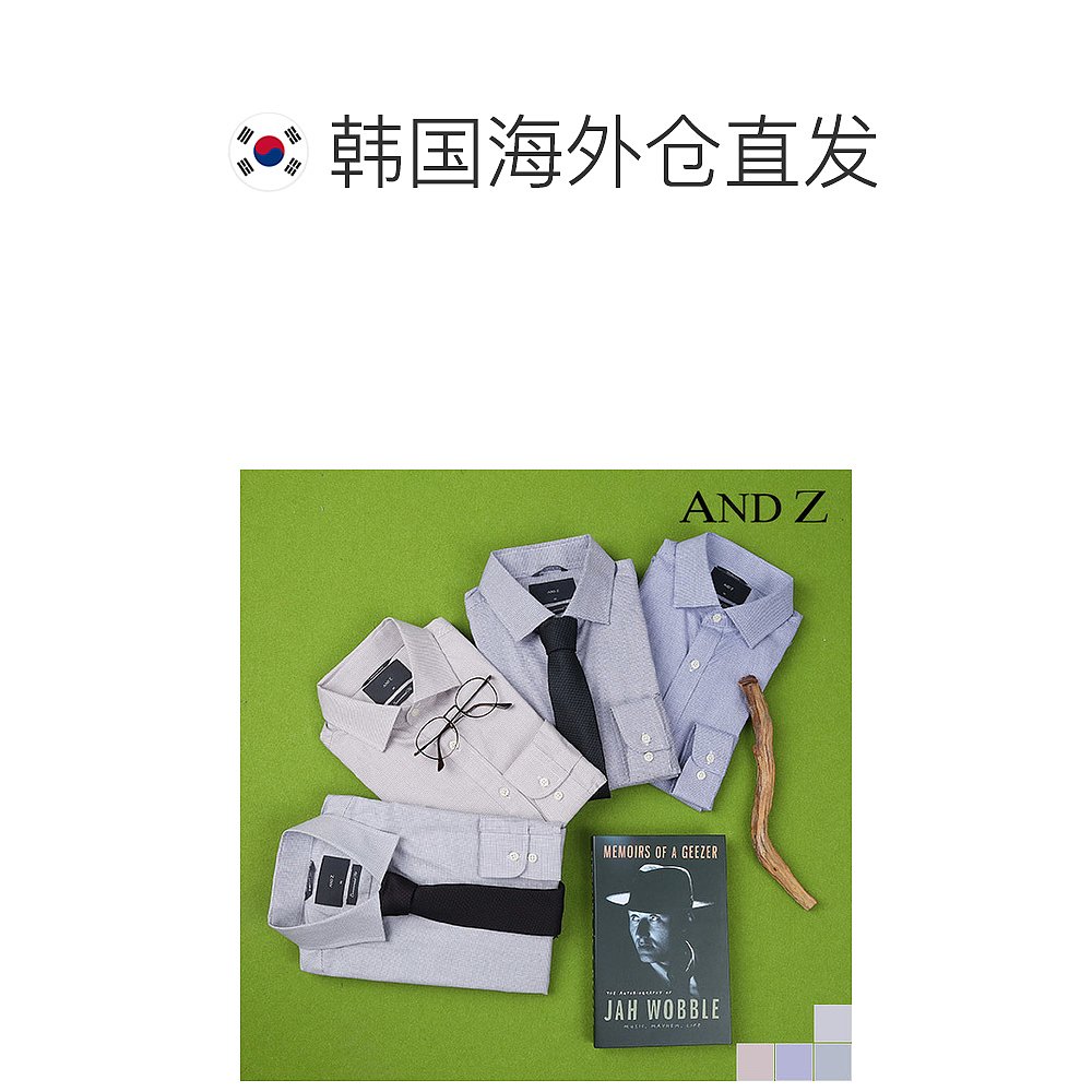 韩国直邮ZIOZIA 衬衫 [Andge] 迷你 格纹 格纹 礼服 衬衣 (BLA5WD - 图1