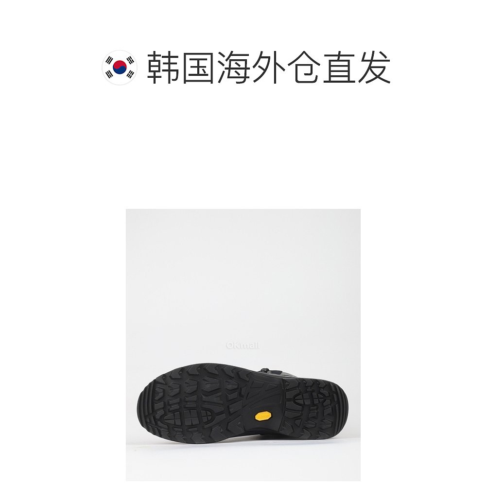 韩国直邮Lowa运动鞋男女款黑色徽标透气防滑圆头系带休闲舒适平底 - 图1