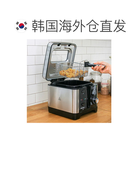 韩国直邮Kitchenart厨房家用自动油炸机炸锅3L KF-3033NK