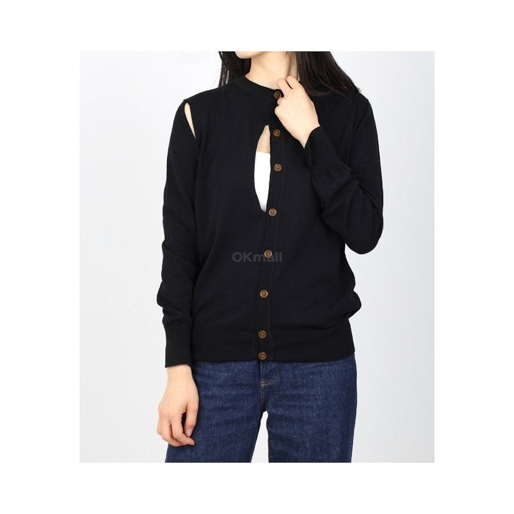 韩国直邮Vivienne Westwood 2023春夏系列破洞开衫全棉满色ORB刺 - 图0