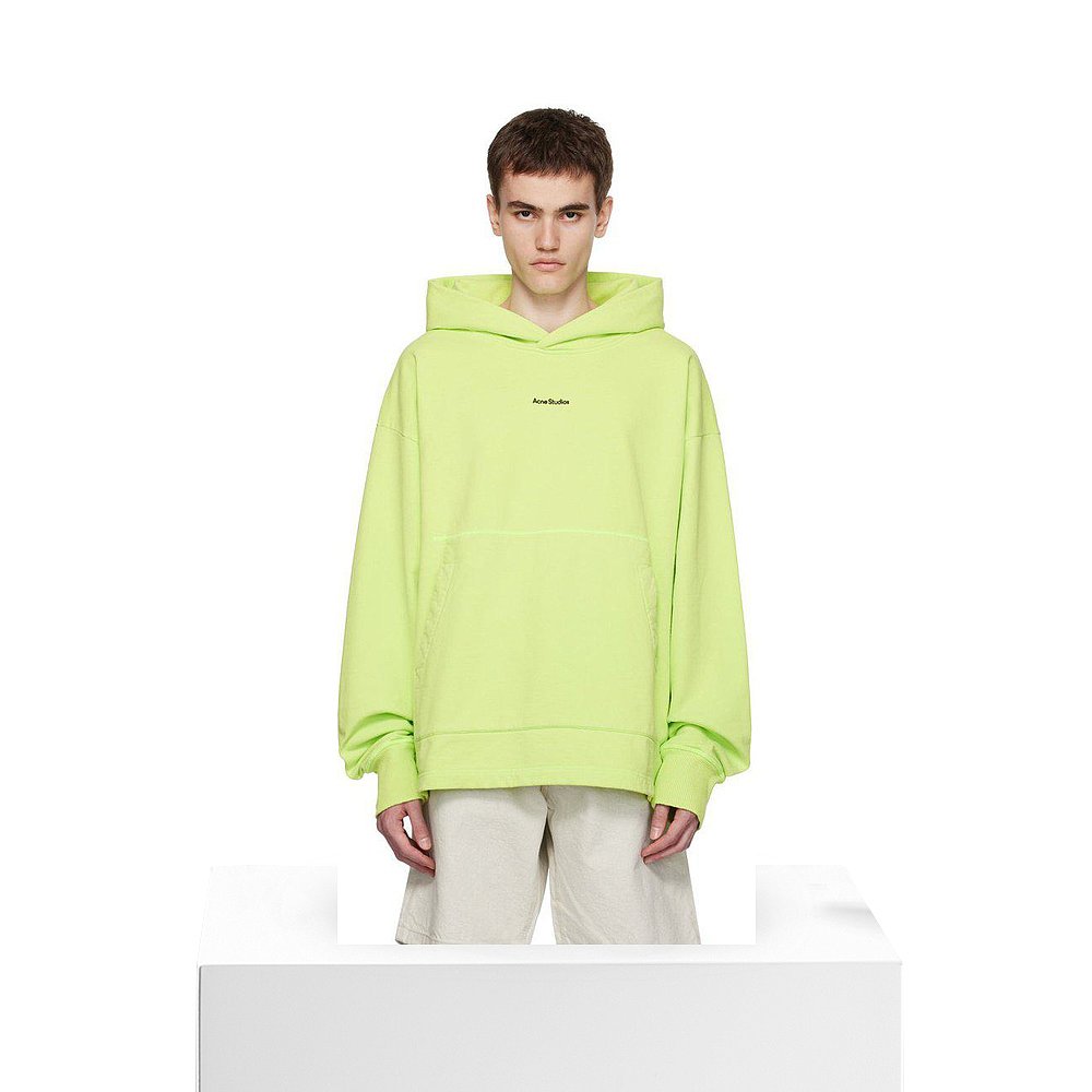 韩国直邮ACNE STUDIOS23FW毛衣男BI0182 44627BV2 FLUO GREEN - 图3